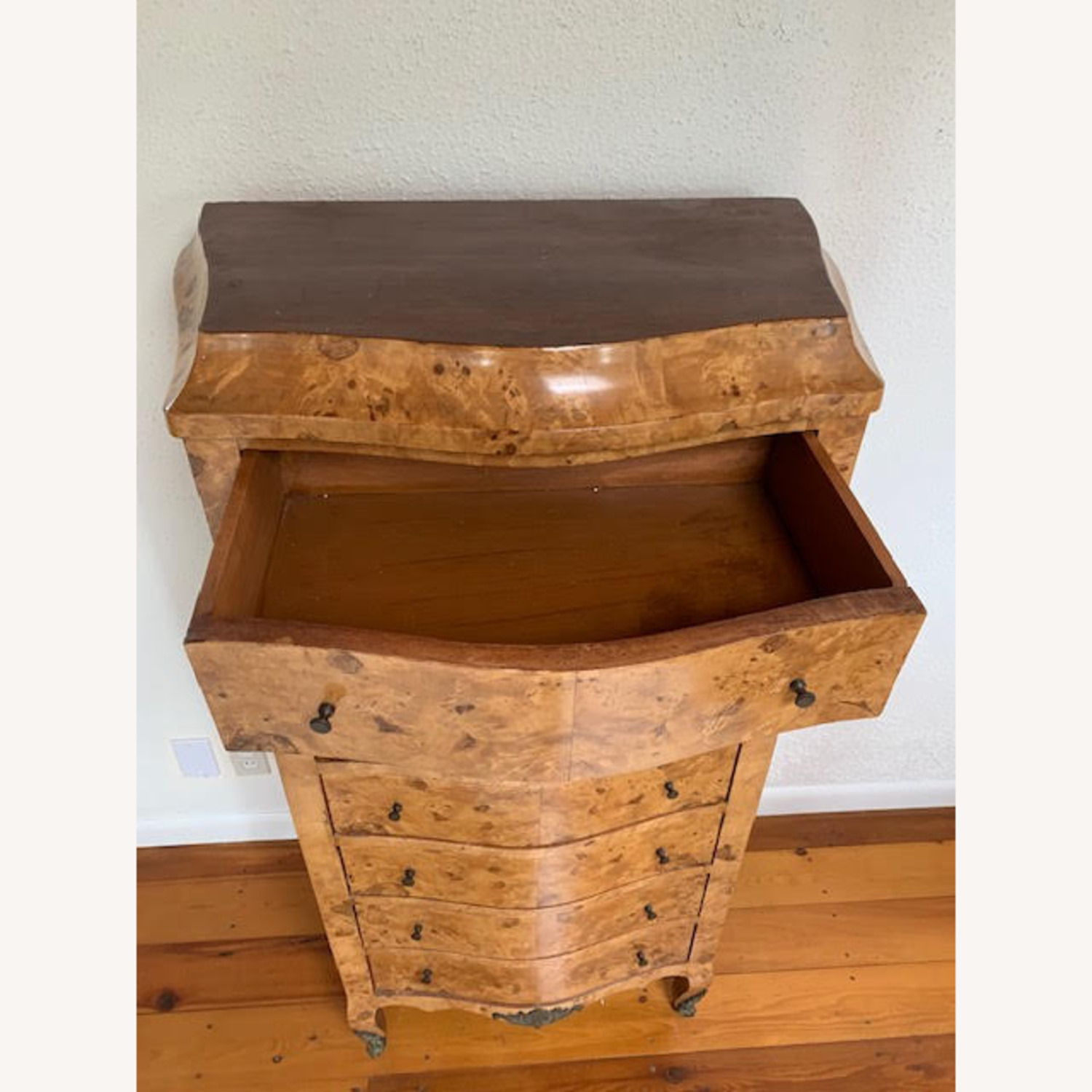 Antique French Provincial Highboy Dresser - image-2