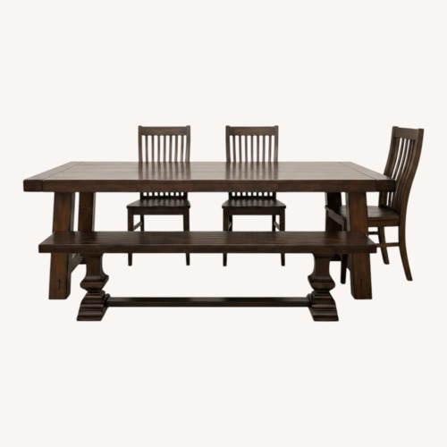 Used Pottery Barn Mixed Dining Set for sale on AptDeco