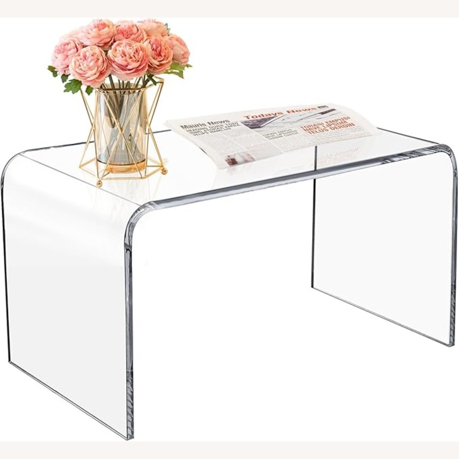 Wayfair Transparent Lacquer Coffee Table - image-4