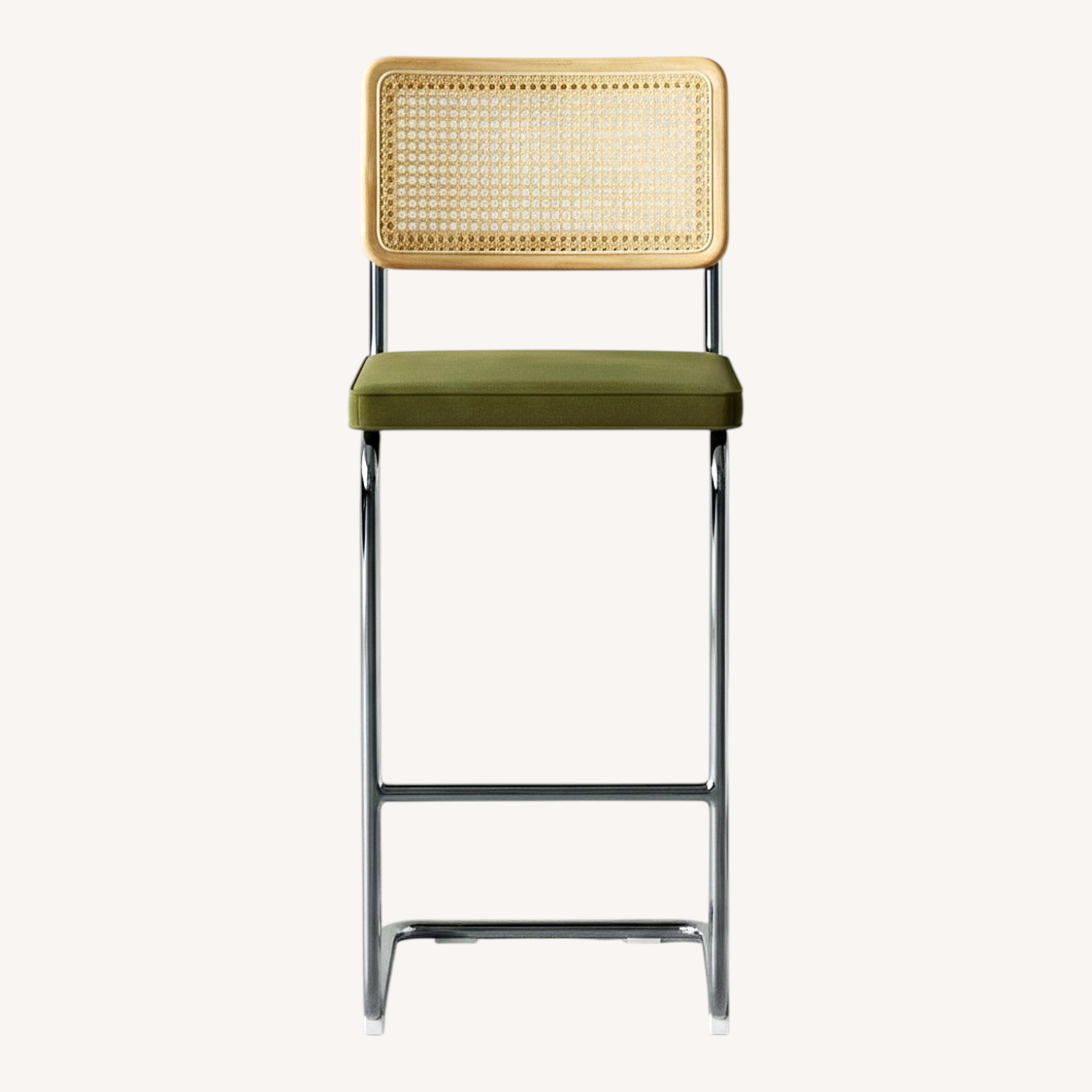 AllModern Walsh Velvet Counter Stools (Set of 2) - image-0