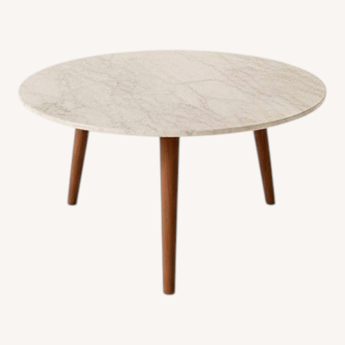 Used West Elm White Coffee Table for sale on AptDeco