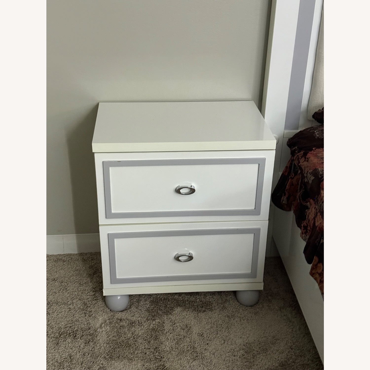 Citadel White Wood Nightstands - image-3