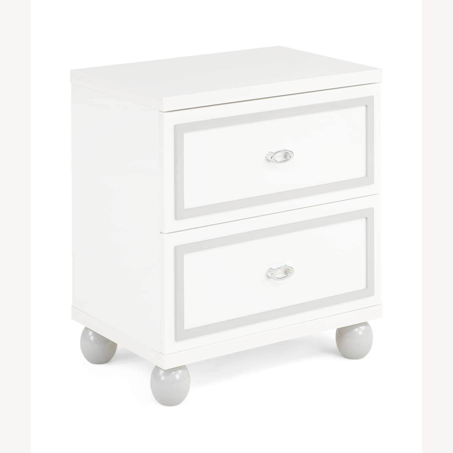 Citadel White Wood Nightstands - image-4