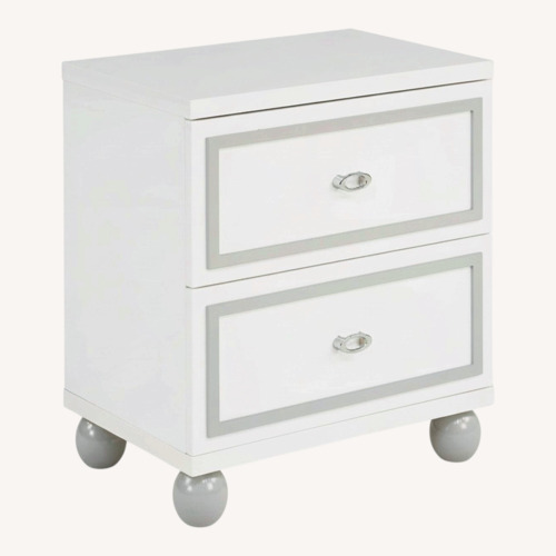 Used Citadel White Wood Nightstands for sale on AptDeco