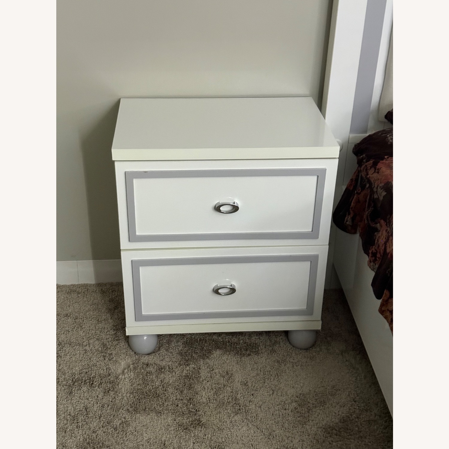 Citadel White Wood Nightstands - image-1