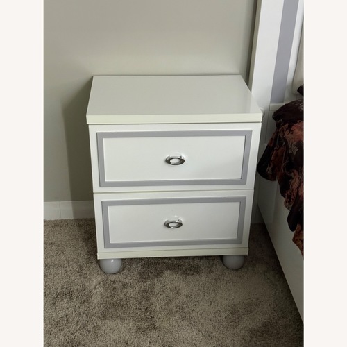 Used Citadel White Wood Nightstands for sale on AptDeco