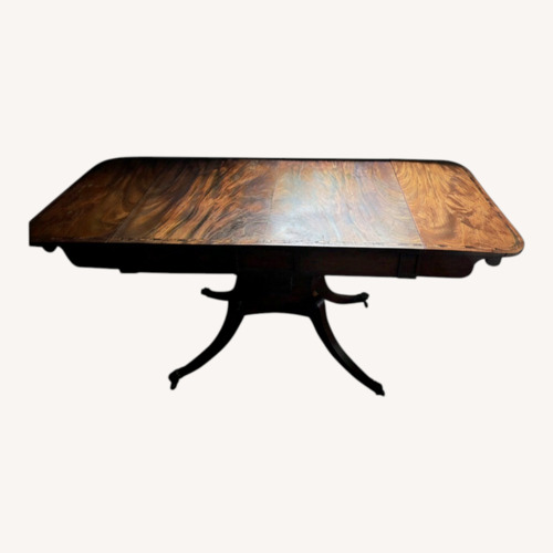 Used Extendable Antique Dining Table for sale on AptDeco