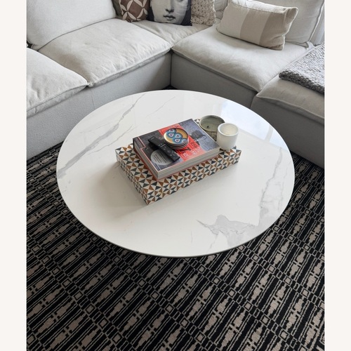Used  Room & Board Decker Round Coffee Table for sale on AptDeco