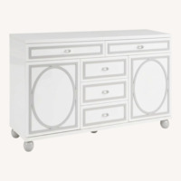 Citadel White Wood Dresser