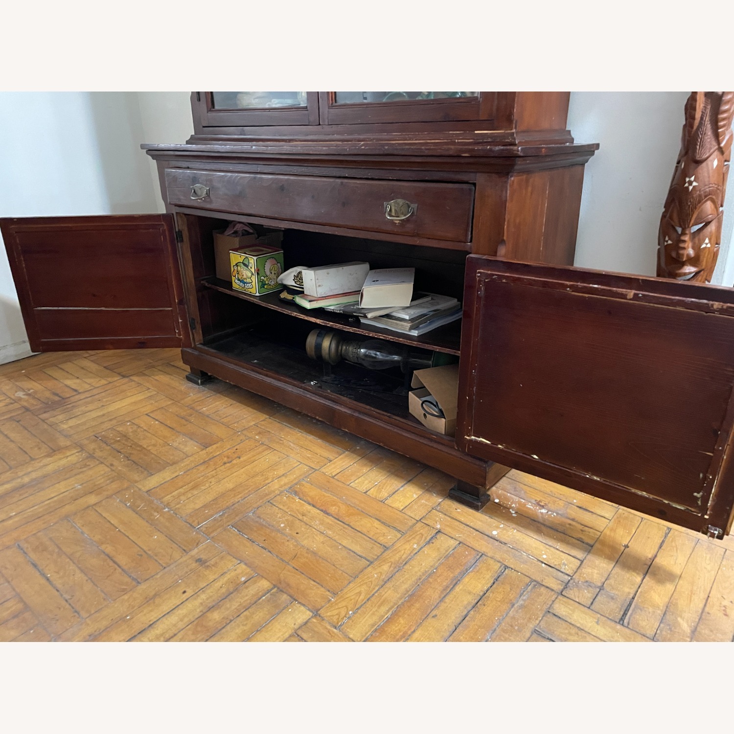 Antique China Cabinet - image-6