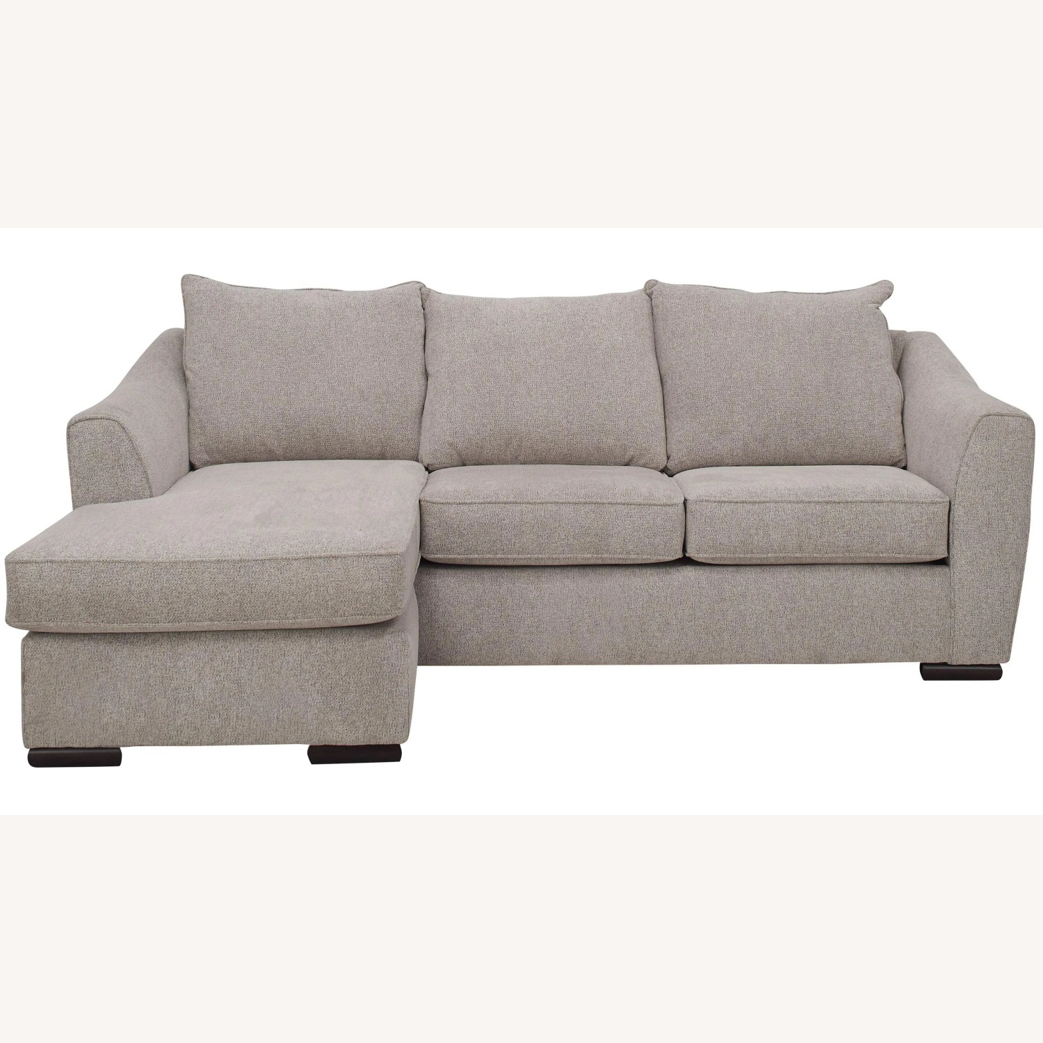 Raymour & Flanigan Tatum Natural Fabric Chaise Lounge - image-5