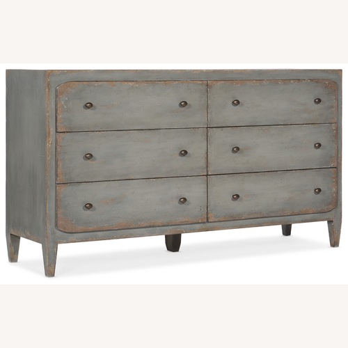 Used Hooker Furniture Gray Ciao Bella Dresser for sale on AptDeco