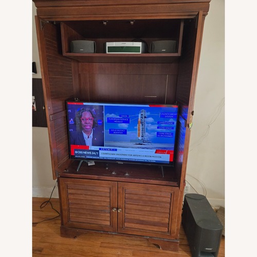 Used Tall Media Cabinet  for sale on AptDeco