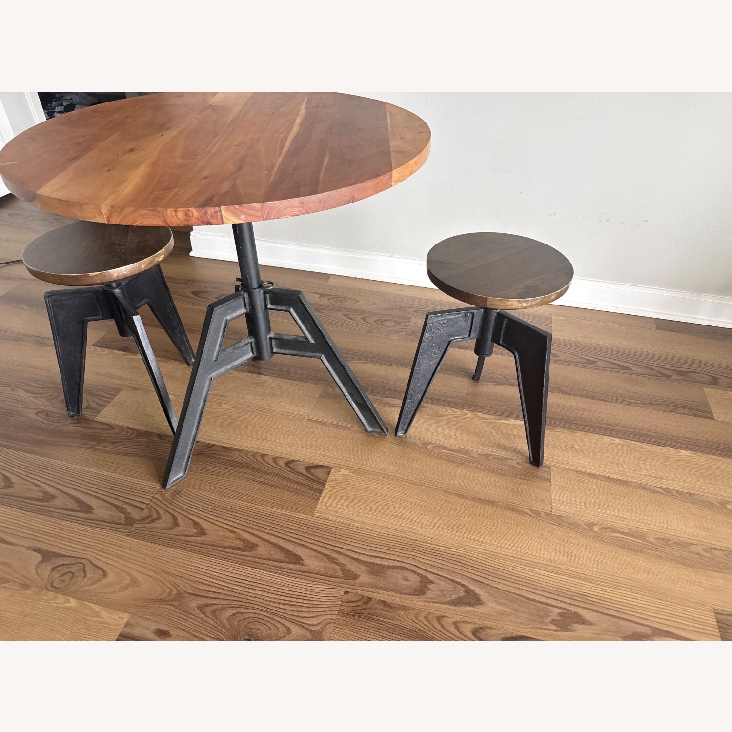 CB2 Alias Dark Brown Dining Table - image-3