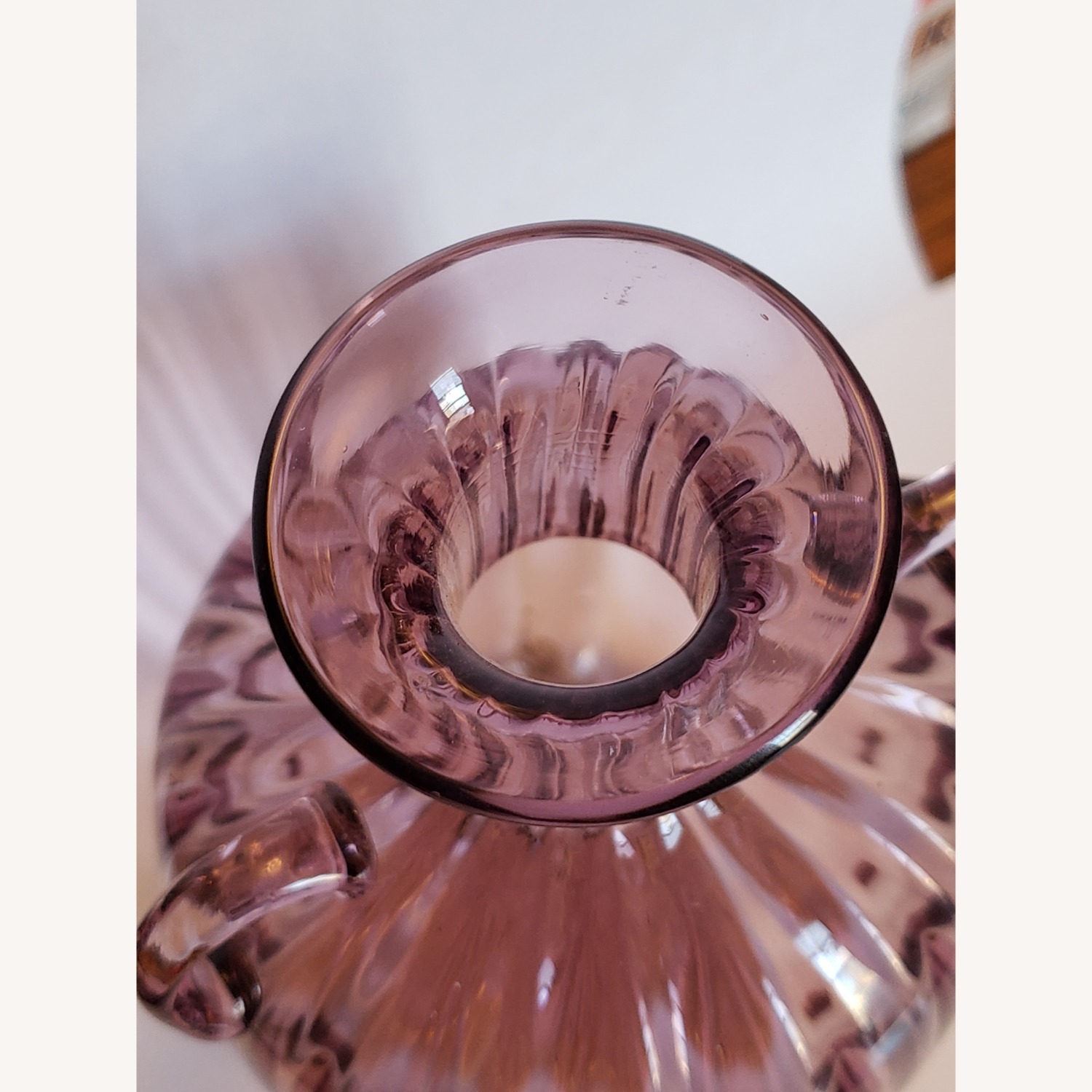 Vintage Murano Soffiato Glass Vase Zecchin - image-2