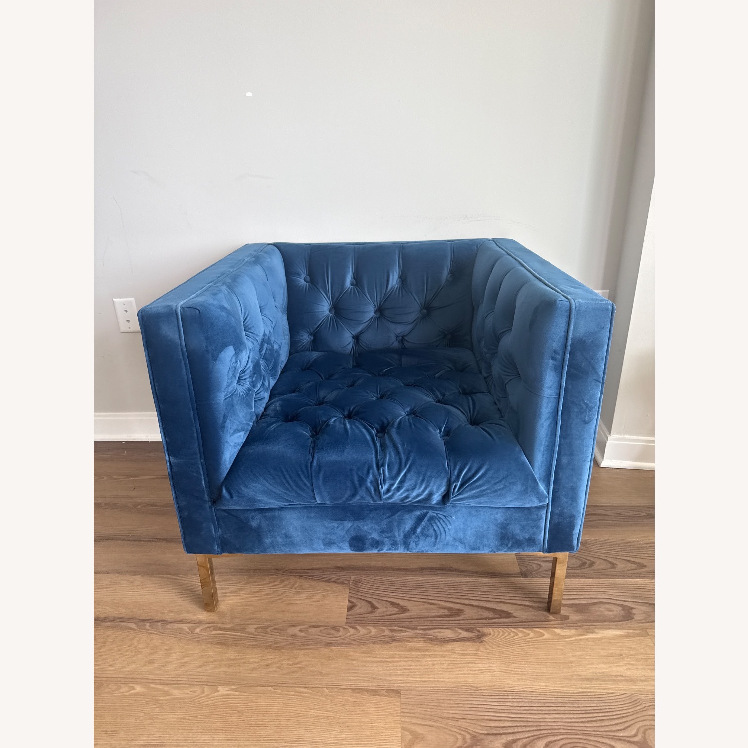 Wayfair Blue Accent Chair - image-1