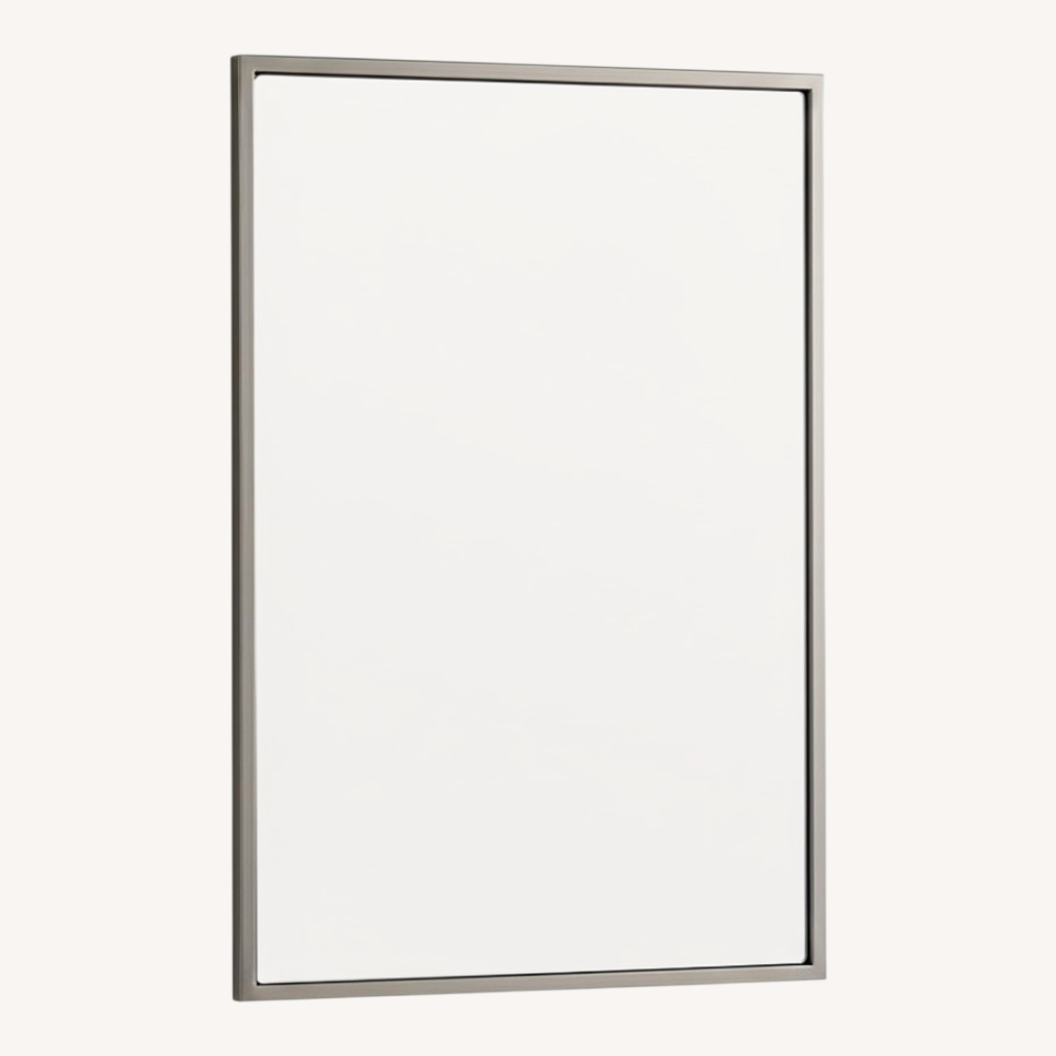 West Elm Metal Frame Rectangular Wall Mirror - image-0