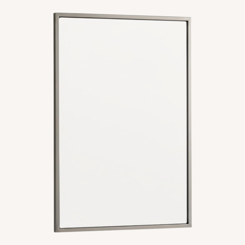 Used West Elm Metal Frame Rectangular Wall Mirror for sale on AptDeco