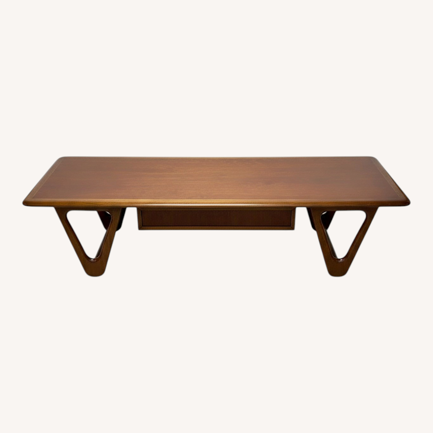 Lane Furniture Dark Brown Wood Coffee Table - image-10
