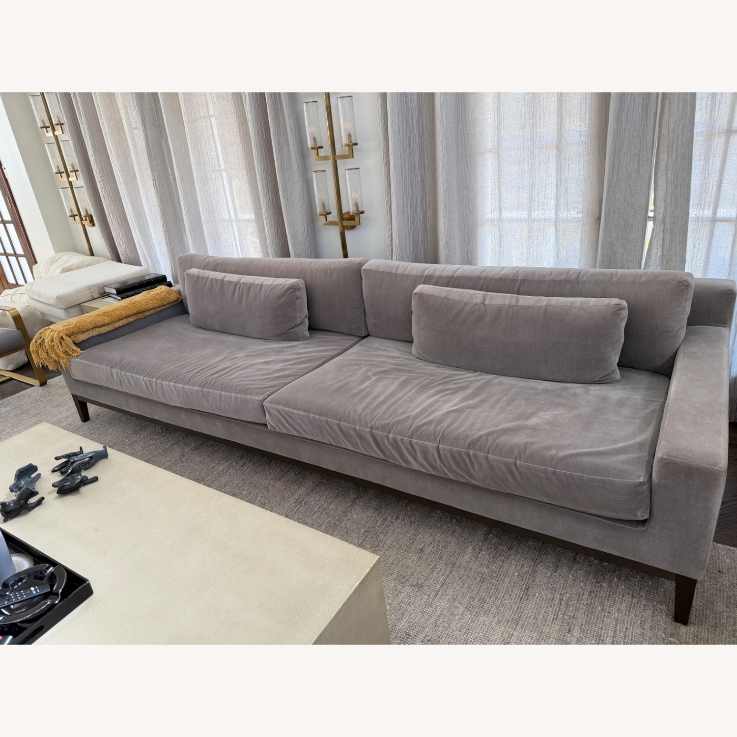 Restoration Hardware Italia Track Sofa - image-2