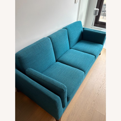 Used Article Ceni Teal 3-Seater Sofa for sale on AptDeco