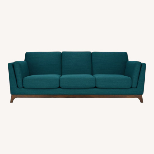 Used Article Ceni Teal 3-Seater Sofa for sale on AptDeco