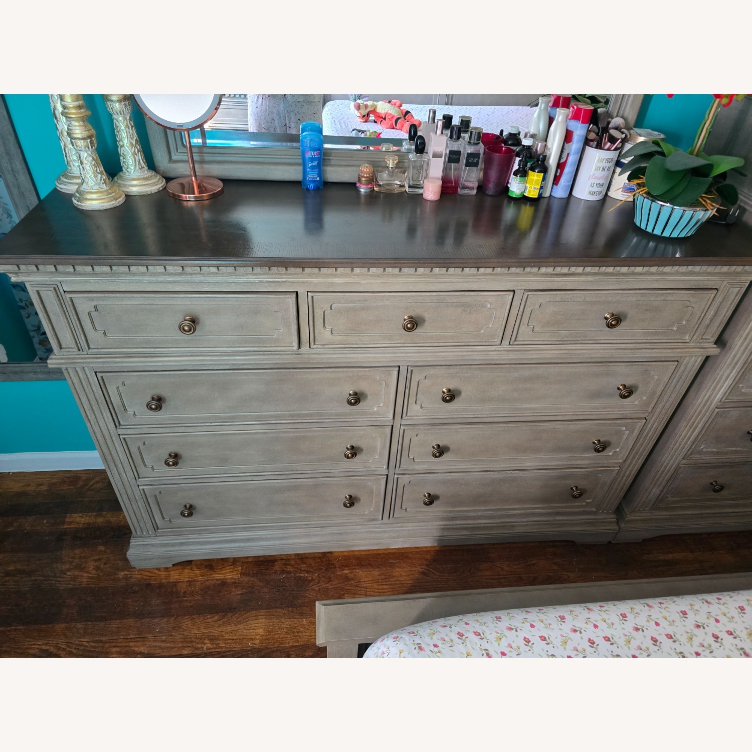 Ashley Furniture Borlend Wood Veneer Dresser - image-2