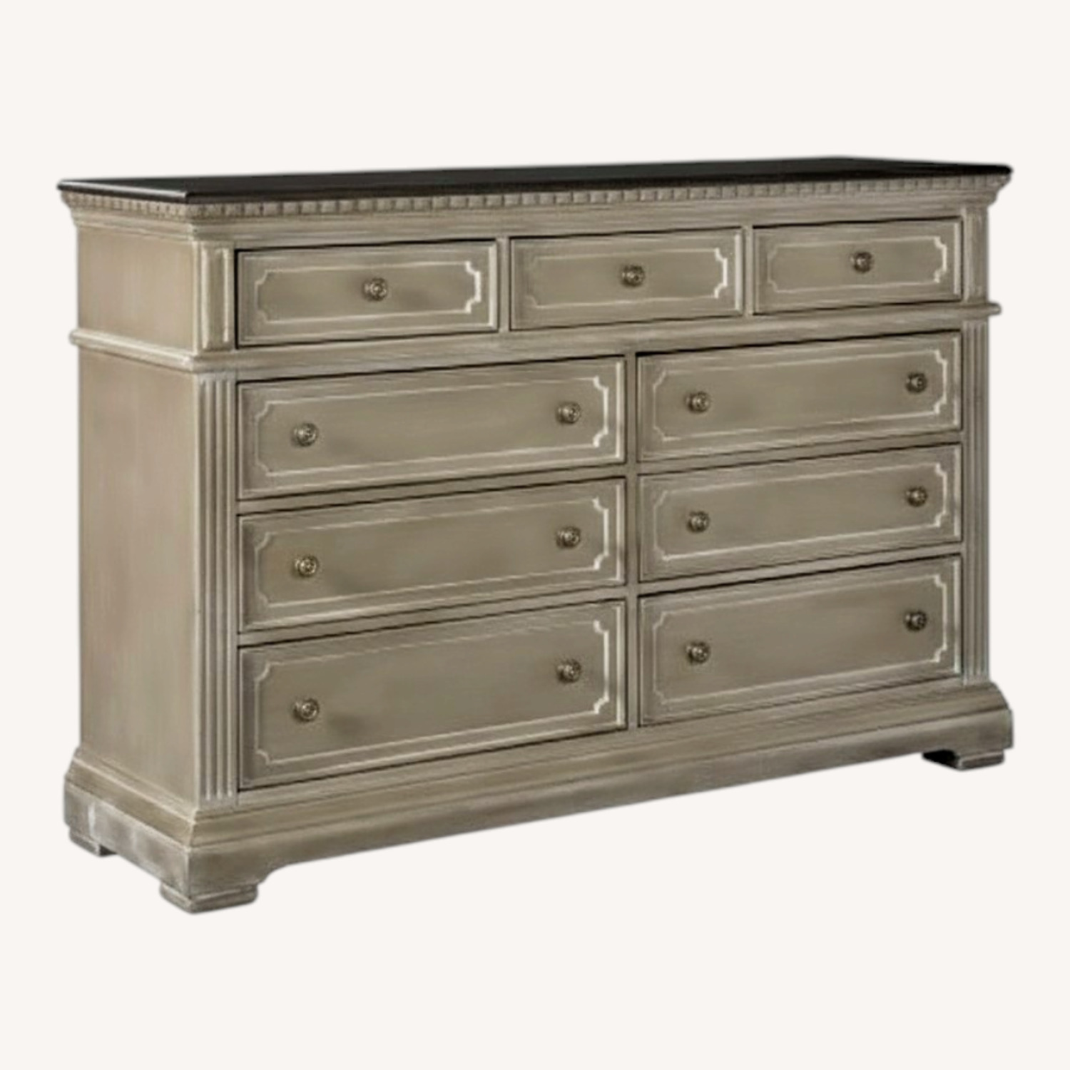 Ashley Furniture Borlend Wood Veneer Dresser - image-0