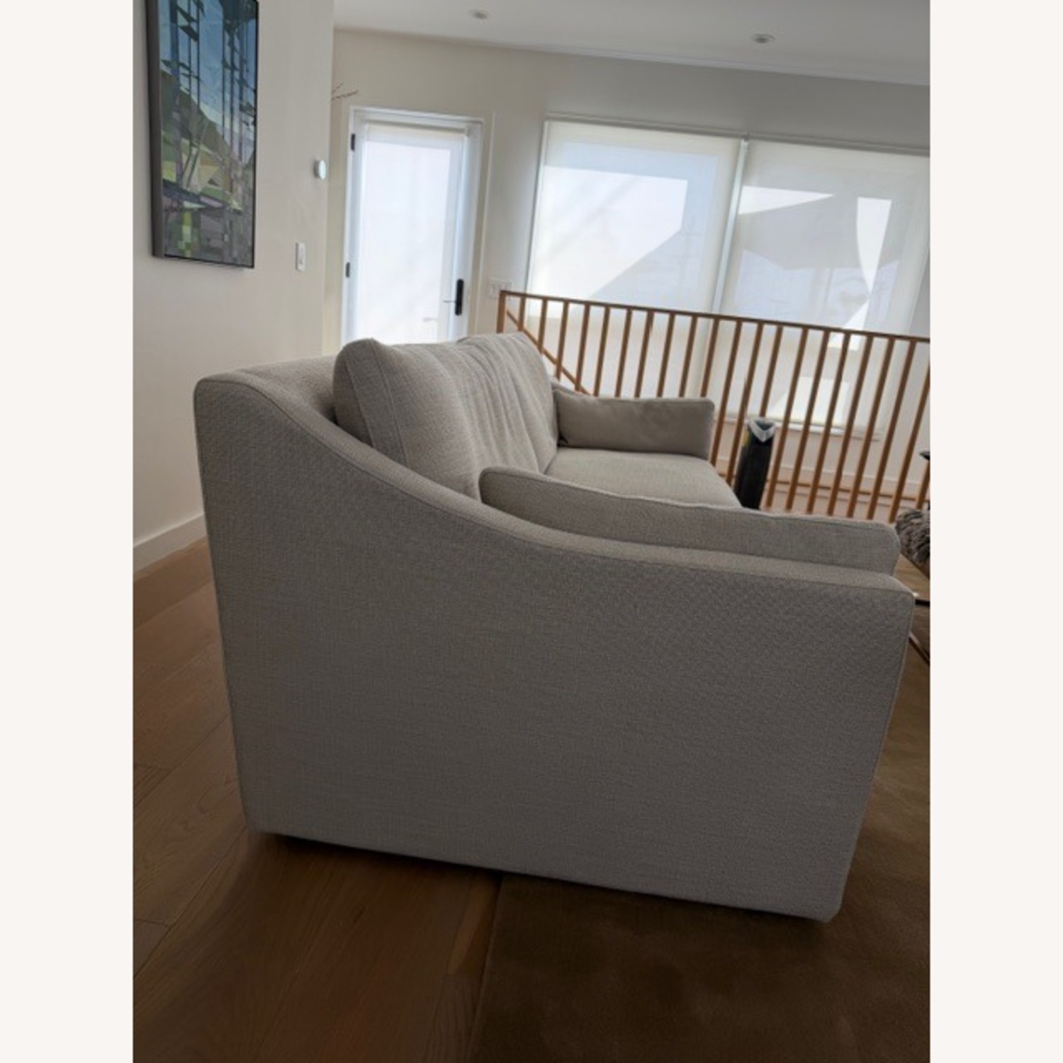 Restoration Hardware Natural 3+ Seater Sofa - image-4