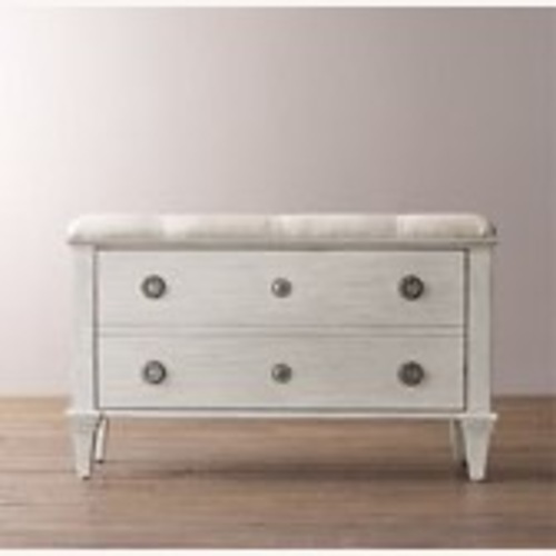 Used Restoration Hardware Haylan Storage Bench for sale on AptDeco