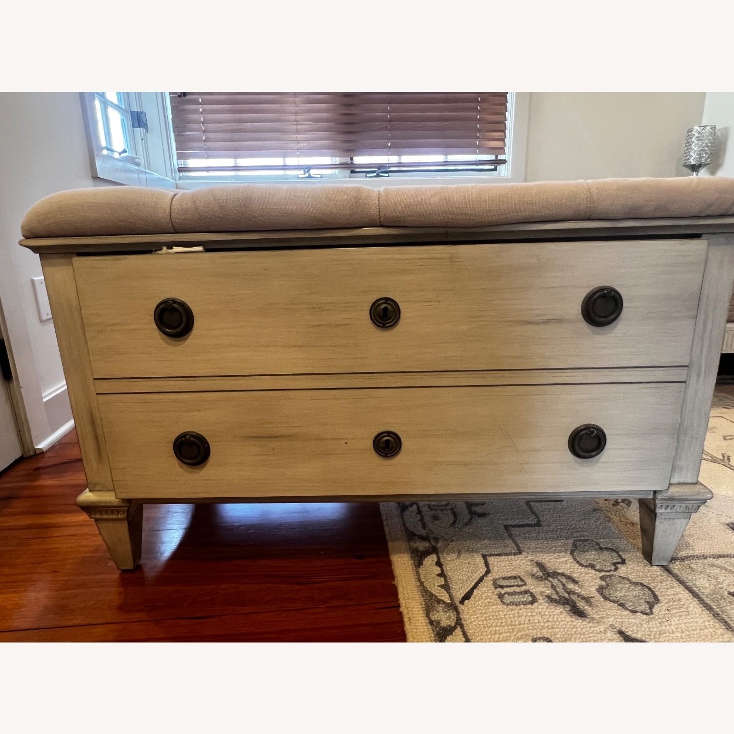 Restoration Hardware Haylan Storage Bench - image-1