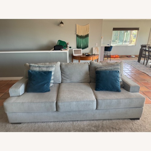 Used 3-4 person Couch, Gray for sale on AptDeco