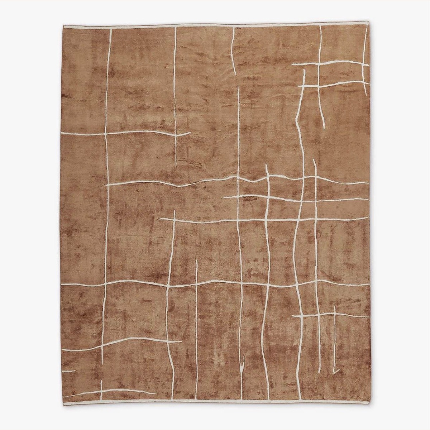 CB2 Hogan Rug Dark Brown Area Rug 9' x 12' - image-1