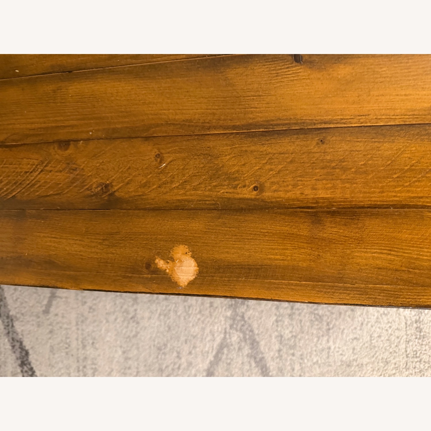 Natural Wood Coffee Table - image-5