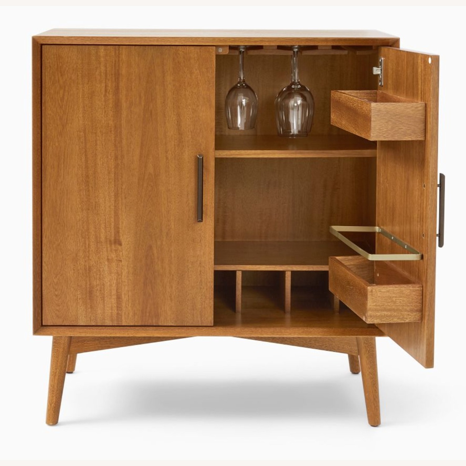 West Elm Mid Century Wood Sideboard - image-3