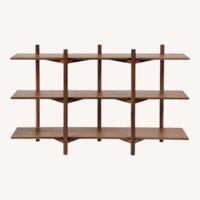 Hem Zig Zag Low Shelf Oak
