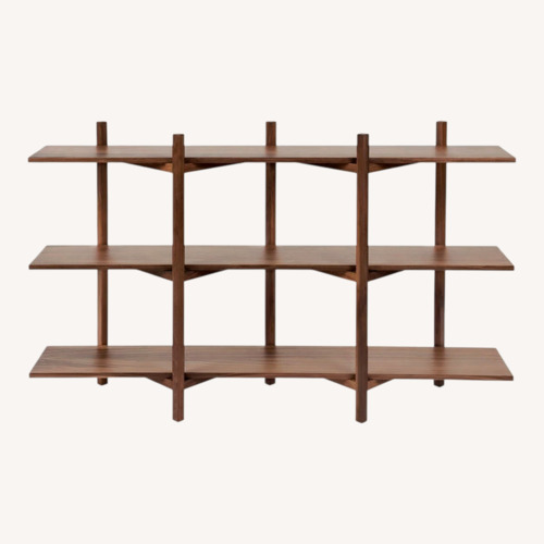 Used Hem Zig Zag Low Shelf Oak for sale on AptDeco
