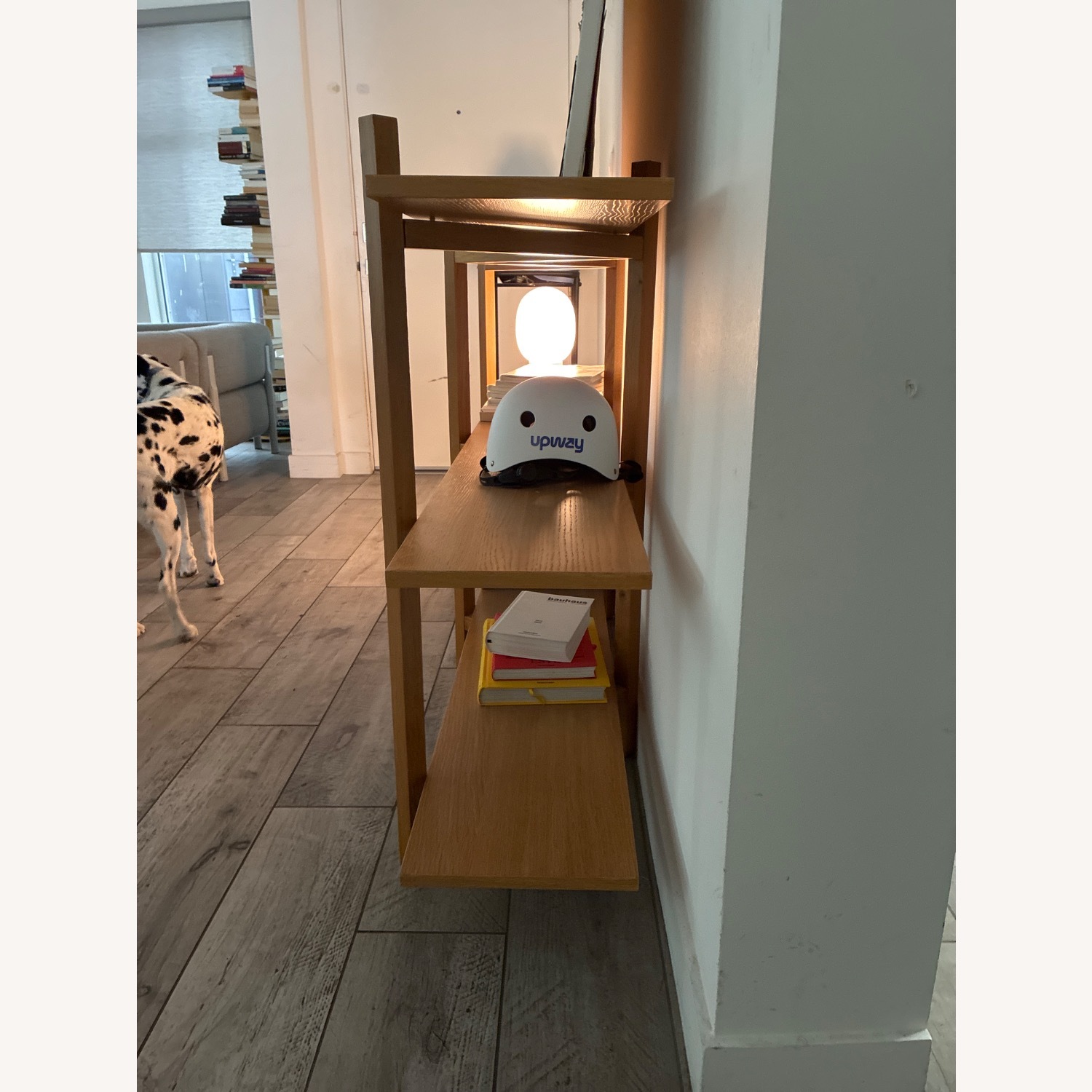 Hem Zig Zag Low Shelf Oak - image-3