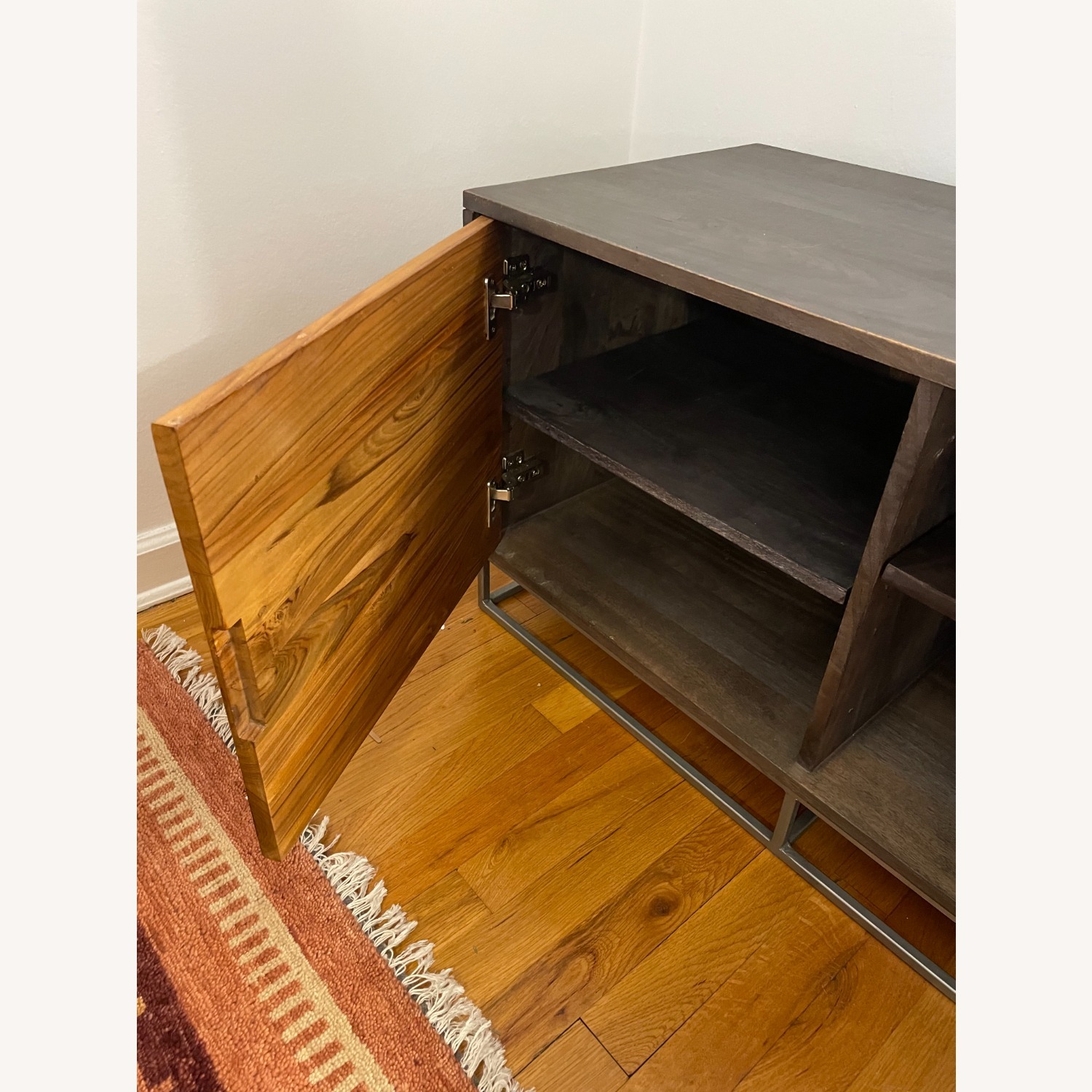 CB2 Dark Brown Wood Sideboard - image-5