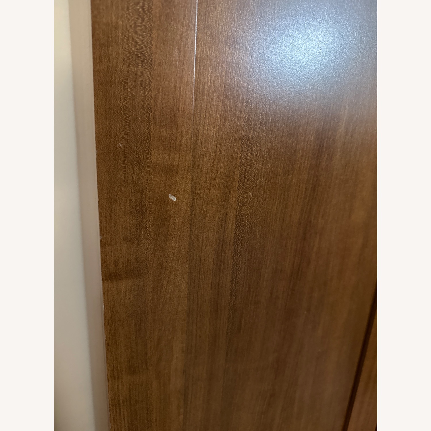 Dark Brown Wood Armoire - image-7