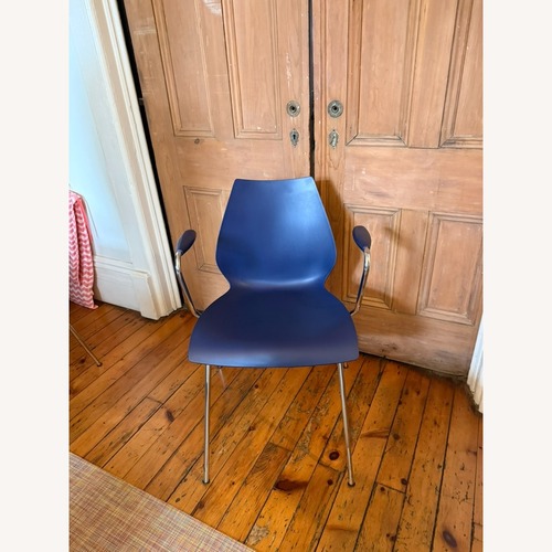 Used Kartell Maui Blue Dining Chairs for sale on AptDeco