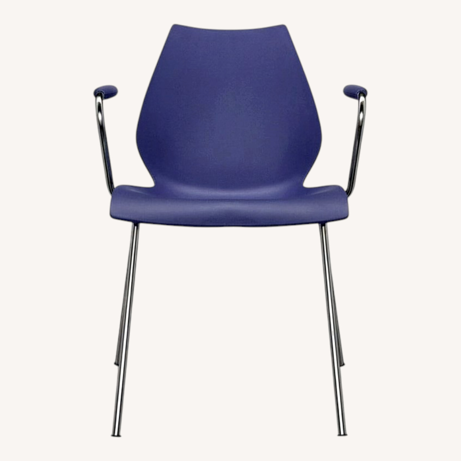 Kartell Maui Blue Dining Chairs - image-0