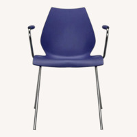 Kartell Maui Blue Dining Chairs