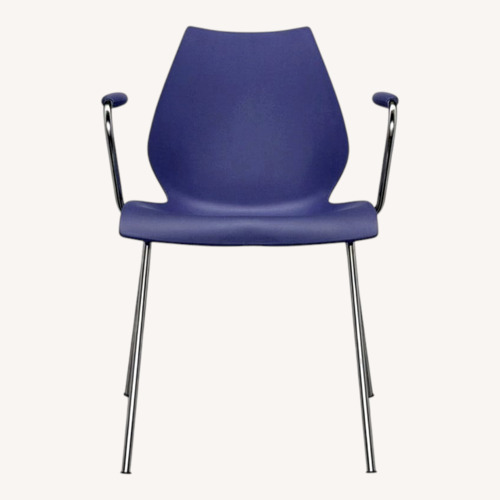 Used Kartell Maui Blue Dining Chairs for sale on AptDeco