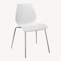 Kartell Maui White Dining Chairs