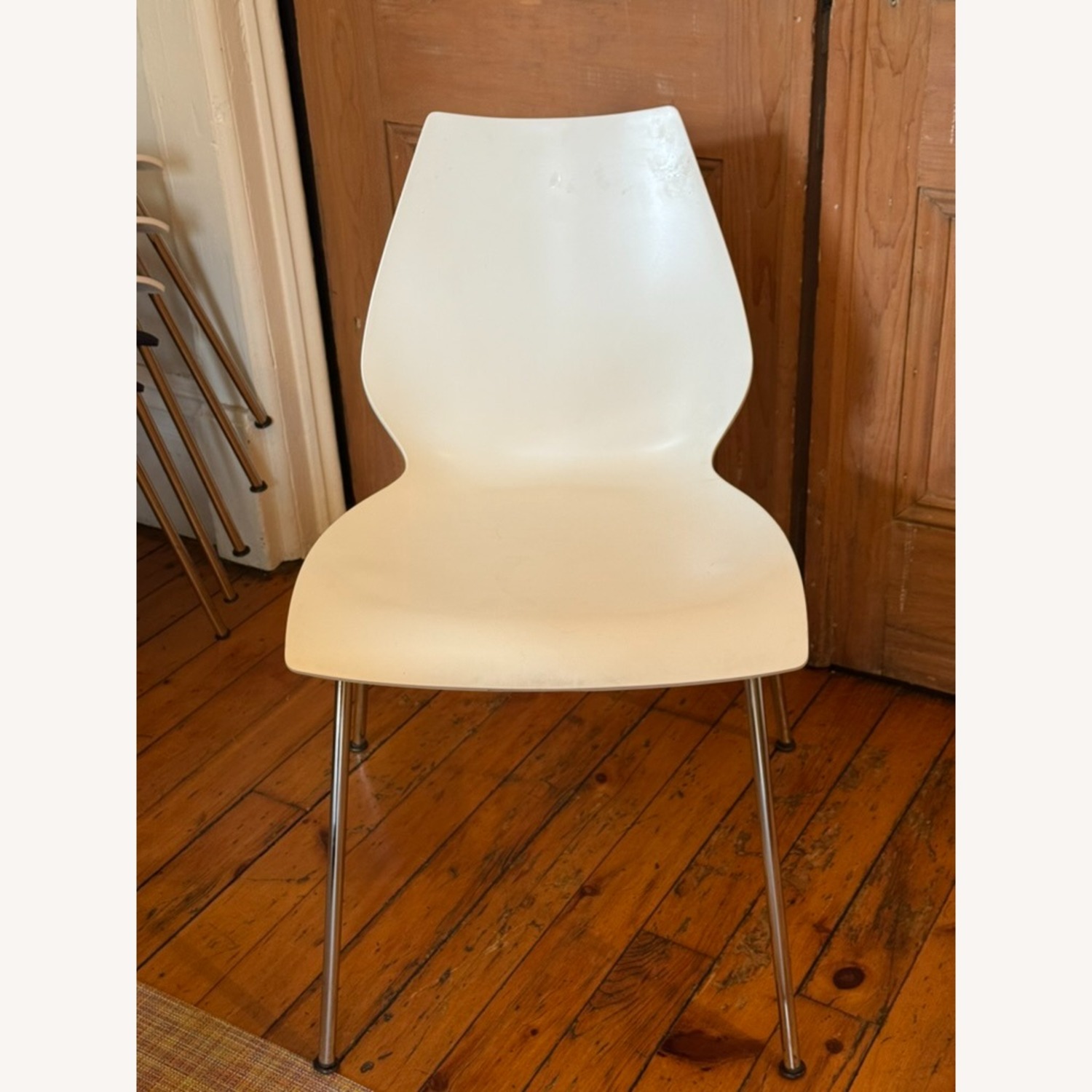 Kartell Maui White Dining Chairs - image-1