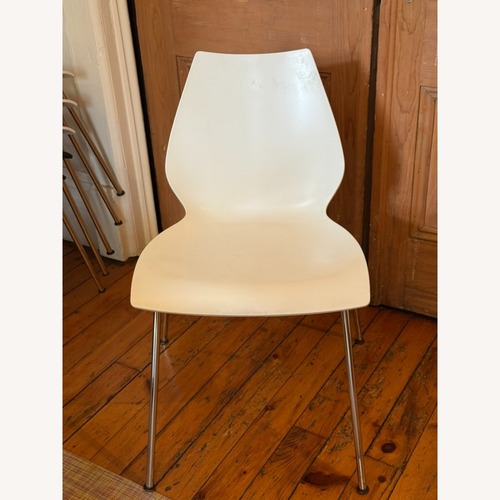 Used Kartell Maui White Dining Chairs for sale on AptDeco