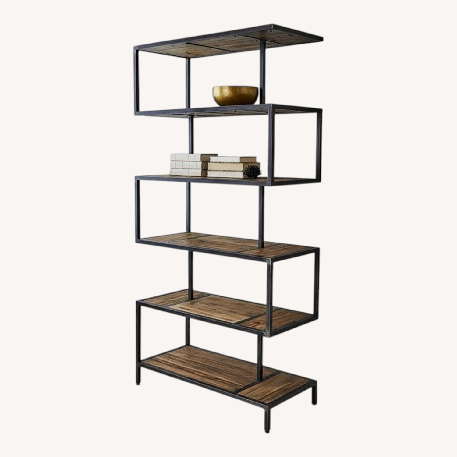 Uttermost Kelmen Etagere Asymmetrical Bookshelf - image-0