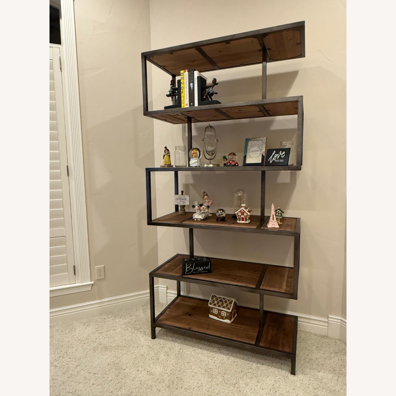 Uttermost Kelmen Etagere Asymmetrical Bookshelf - image-3