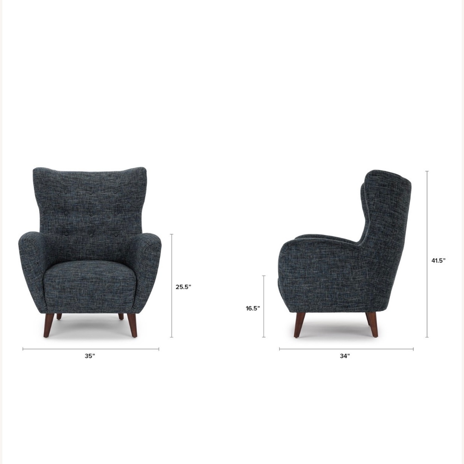  Article Blue Armchair - image-10